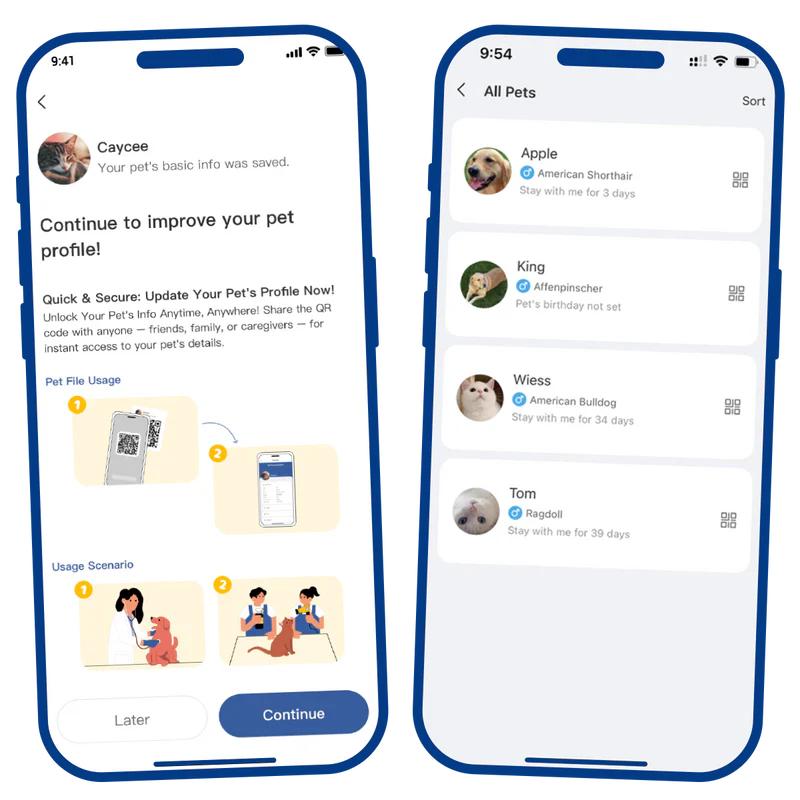 Multi-pet management