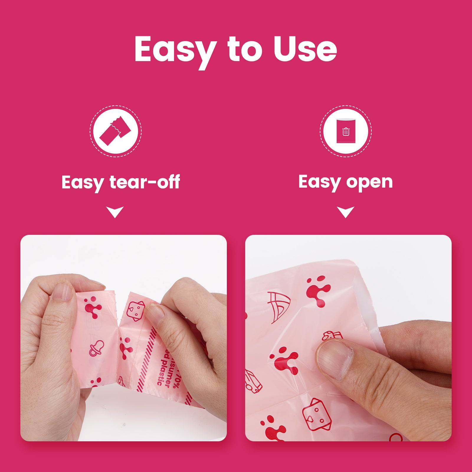 PawView Dog Dumpsters - Extra Thick, Strong, 100% Leakproof, Lavender Scented, Strong Odor Control